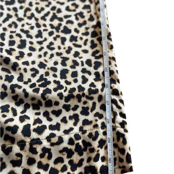 A New Day Leopard Print Satin Pants - Picture 3 of 4